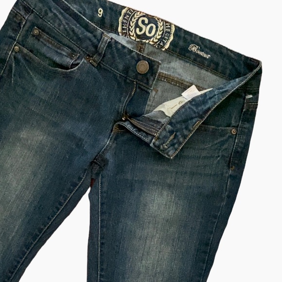 SO Jeans Favorite Blue Denim Jeans,Classic Bootcut Denim Jeans,Rugged Blue Jeans - Picture 7 of 13